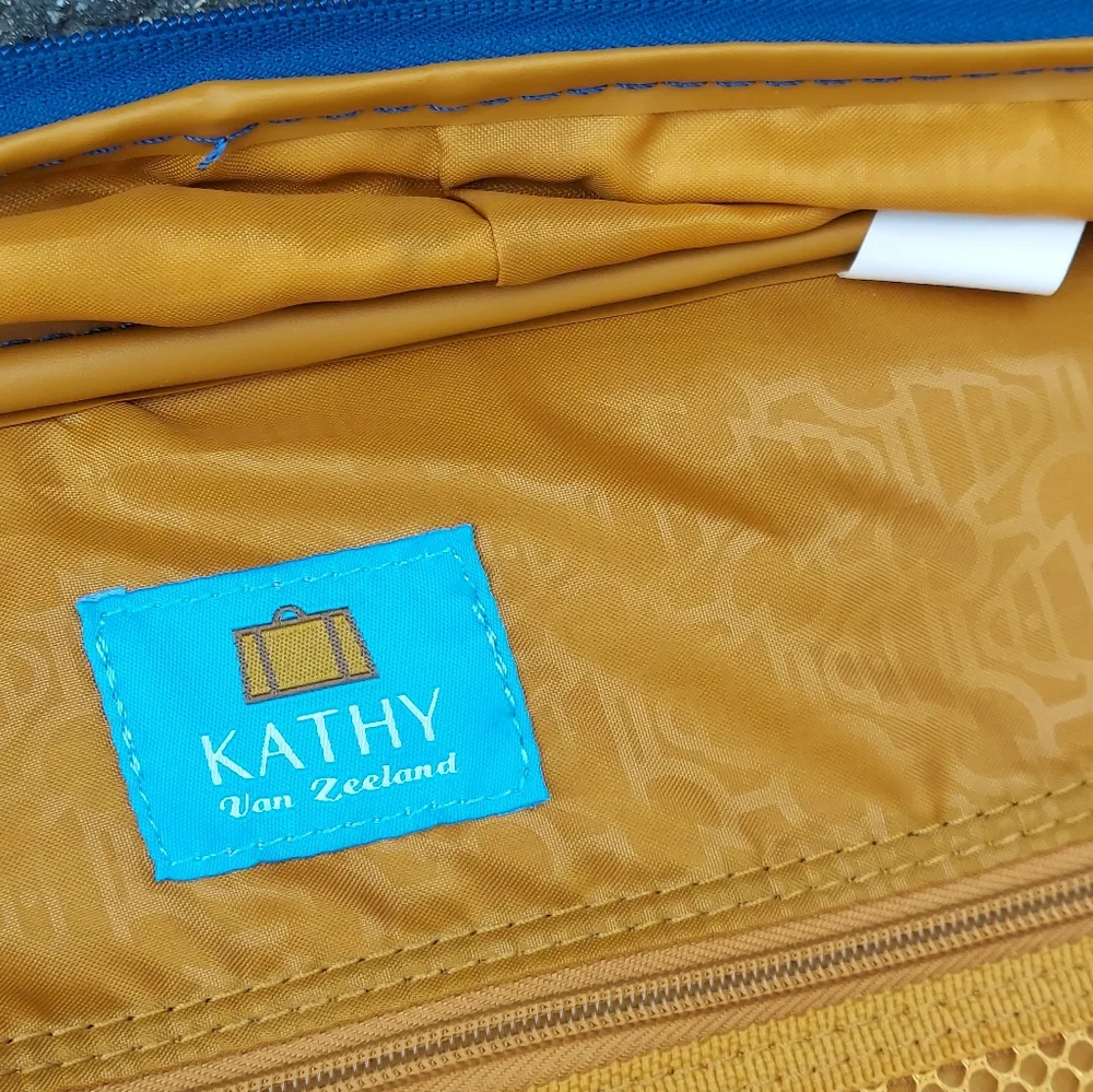 Kathy Van Zeeland Expandable Carry-On Luggage with Logo Accent - Picture 7 of 8